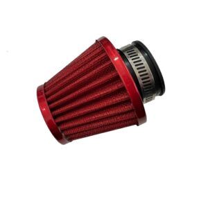 FILTRO AIRE METALICO GP10" 38mm (ROJO) - Imagen 1