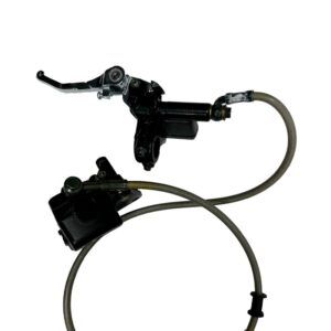 FRENO DELANTERO COMPLETO MX 90 / PITSPORT SX / ALEVIN 90 (PINZA B / LATIGUILLO 970mm) - Imagen 1