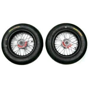 E-SX JUEGO RUEDAS COMPLETAS 10"/10" MOTARD - Imagen 2