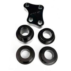 KIT CASQUILLOS SEPARADORES LLANTAS KTM 65 + SOPORTE PINZA FRENO - Imagen 1