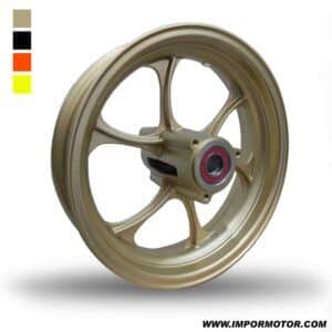LLANTA 12" TRASERA ULTRALIGERA (DORADO) - Imagen 1