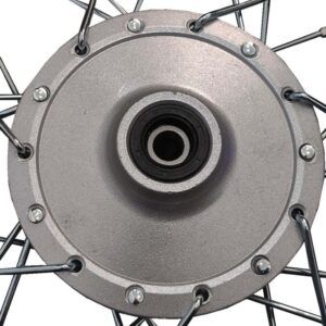RUEDA DELANTERA COMPLETA 10" JUNIOR 70c.c / 90c.c - Imagen 2