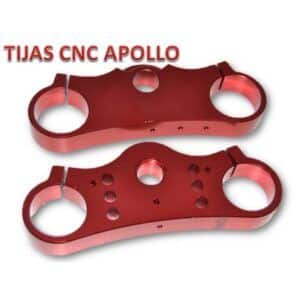 TIJAS CNC APOLLO ANODIZADO ROJO - Imagen 1