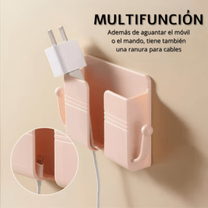 PICAFACTORY Soporte Móvil Pared para Teléfonos y Mandos a Distancia (Pack de 2) - Imagen 4