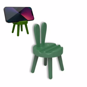 PICAFACTORY Soporte para Móvil con Forma de Silla (pack de 2) - Soporte Móvil Mesa - Imagen 3